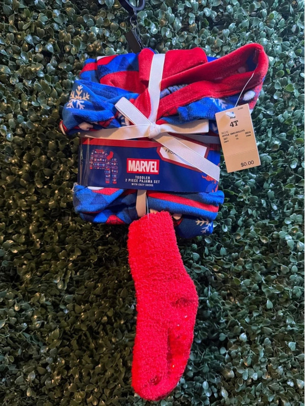Toddler marvel pajama set